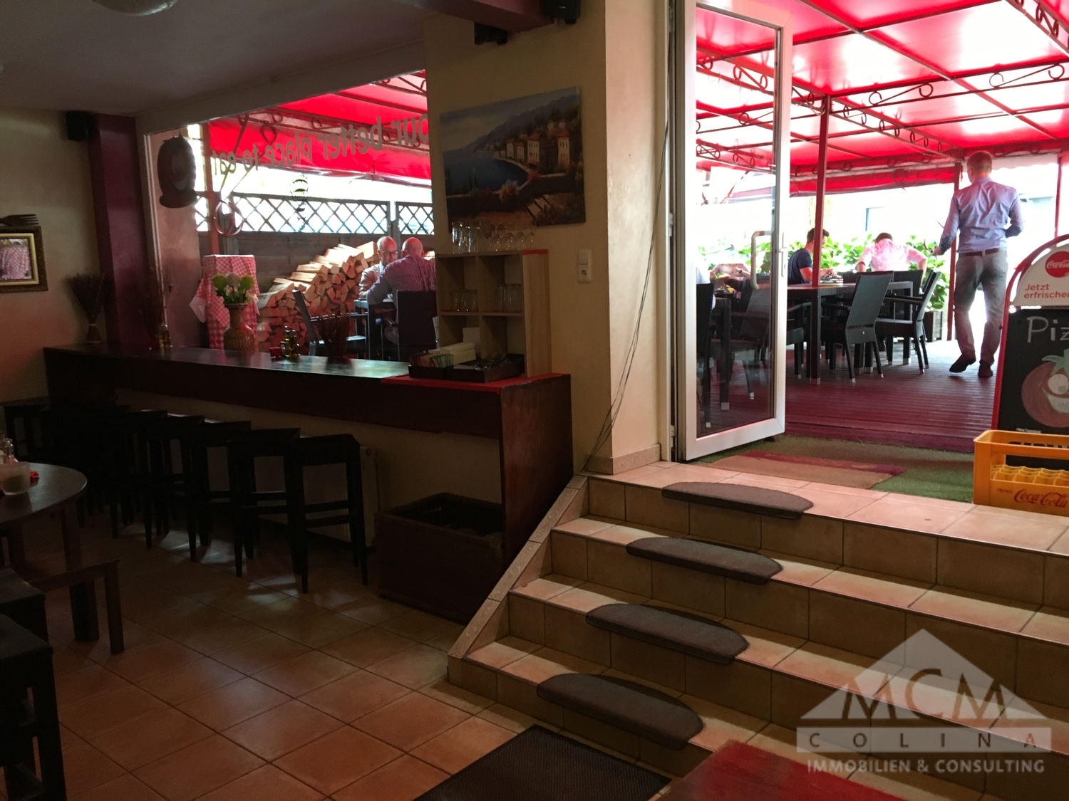 Innenansicht der Gewerbefläche