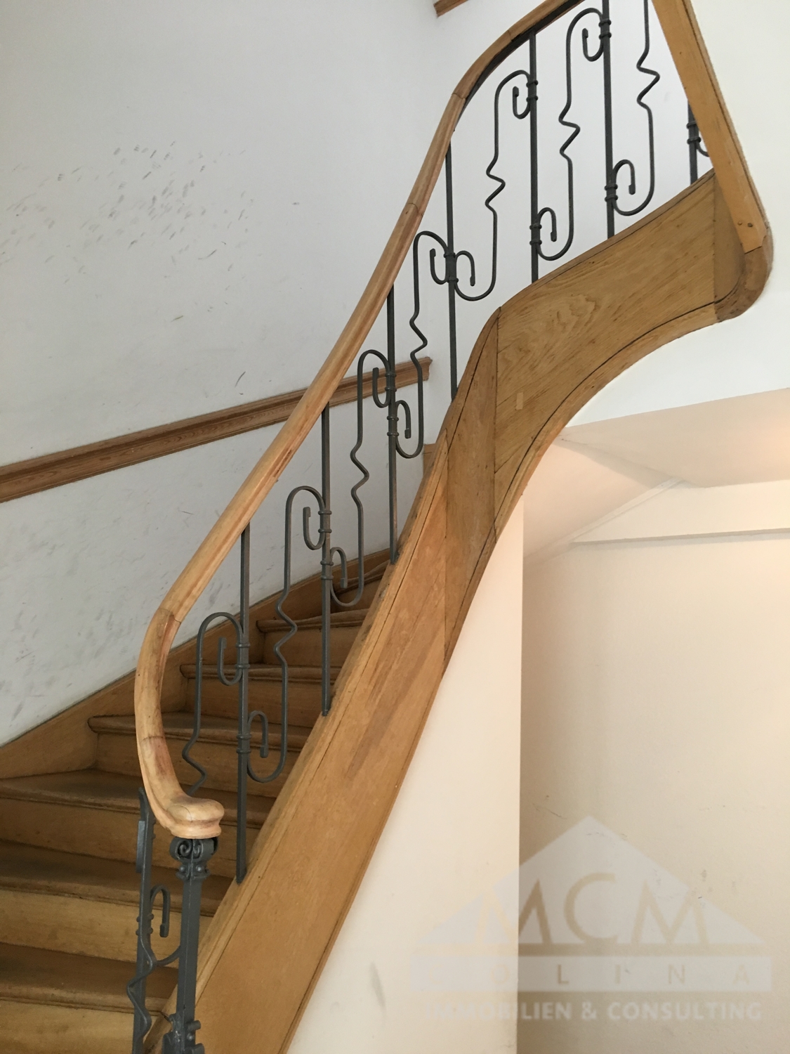 Blick ins Treppenhaus