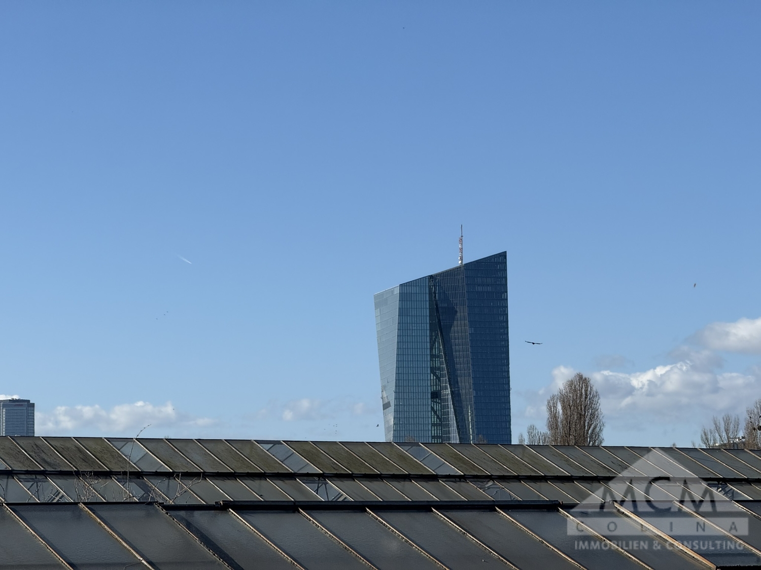 Ausblick aus EG Richtung City