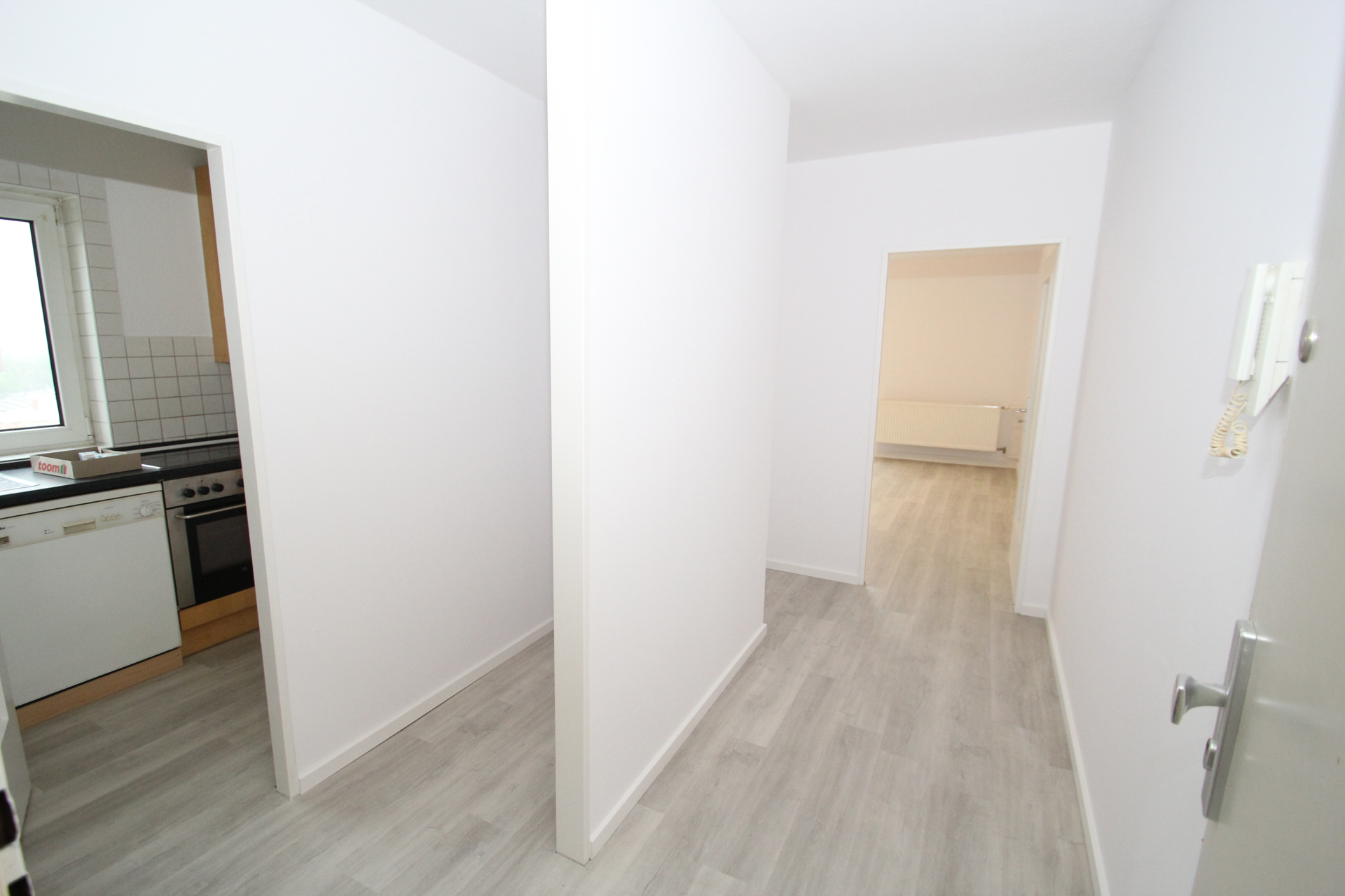 Blick in die Wohnung