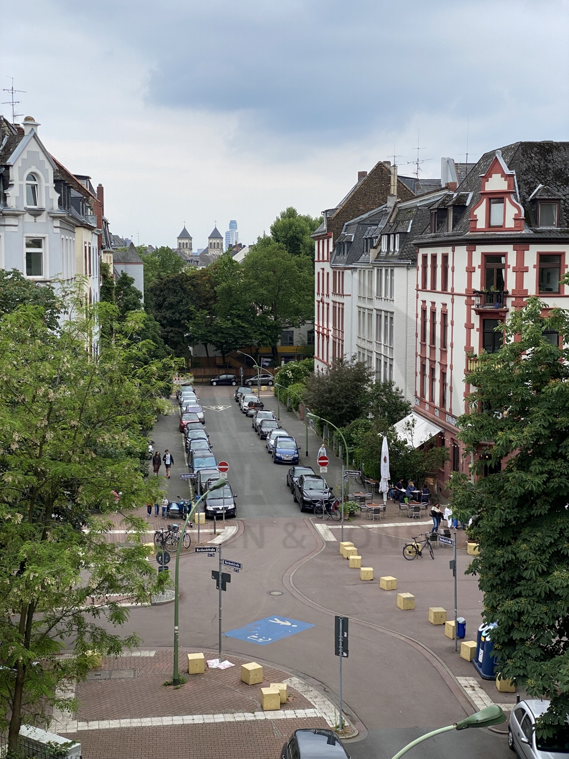 Ausblick zum Park und etwas Skyline