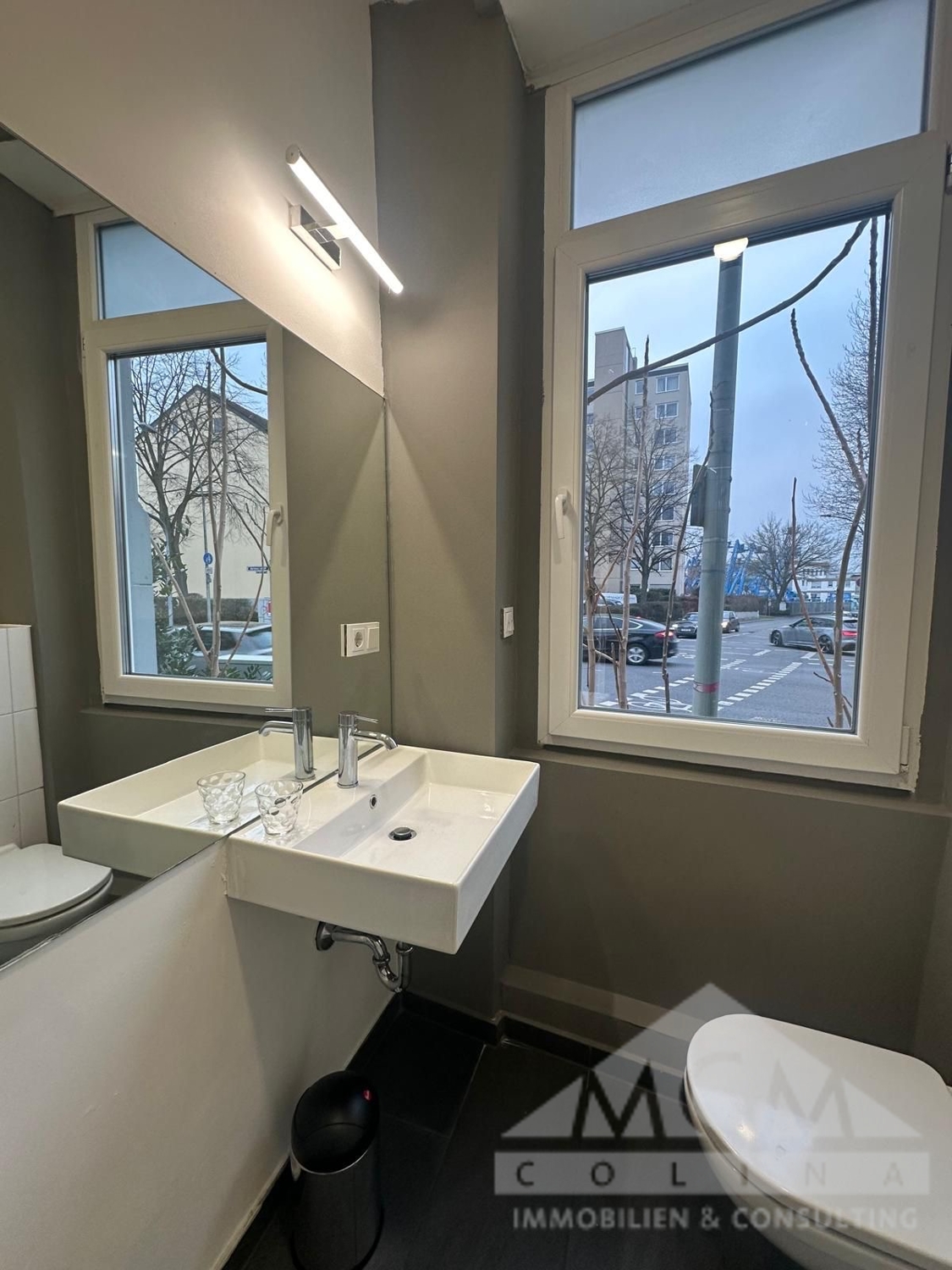 Modernes Tageslichtbad